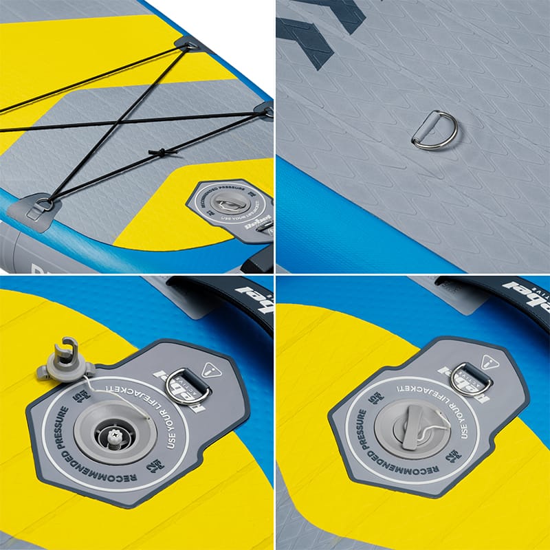 Rebel Placa gonflabila Placa Gonflabila Rebel RBA-4507-BL | Stand Up Paddle, 335x84x15cm, Cu Scaun