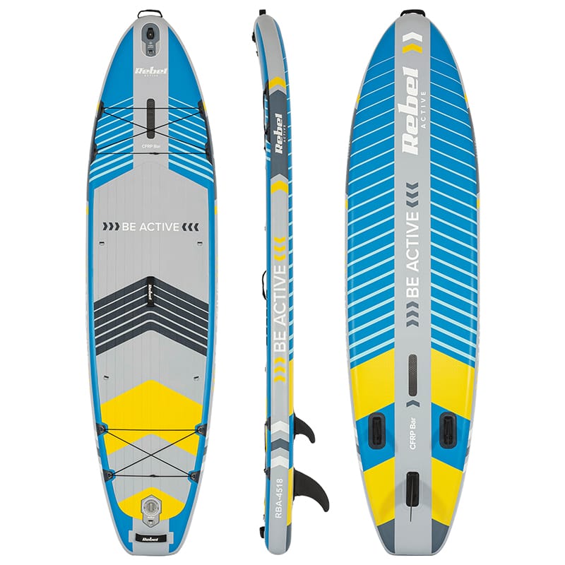 Rebel SET PLACA GONFLABILA STAND UP PADDLE SUP PRO REBEL ACTI