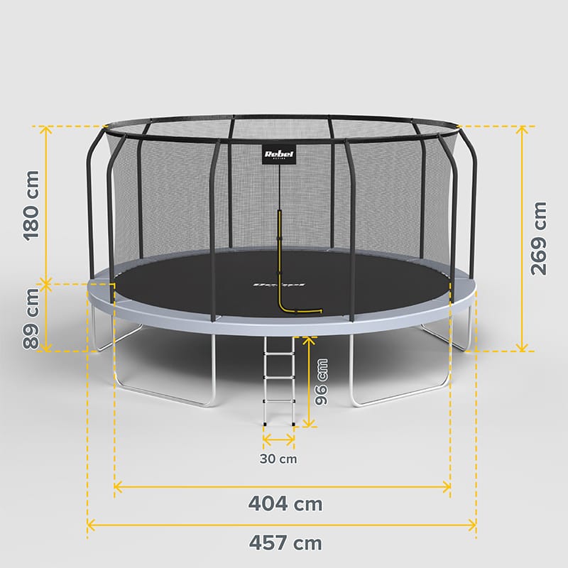 Rebel TRAMBULINA 15FT 457CM REBEL ACTIVE