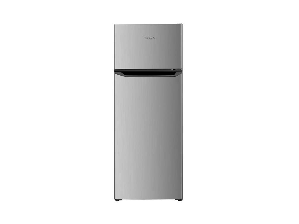 Tesla WG Frigider cu doua usi Tesla RD2101HSE, 206L, Eiluminare LED, H 143 cm, Argintiu