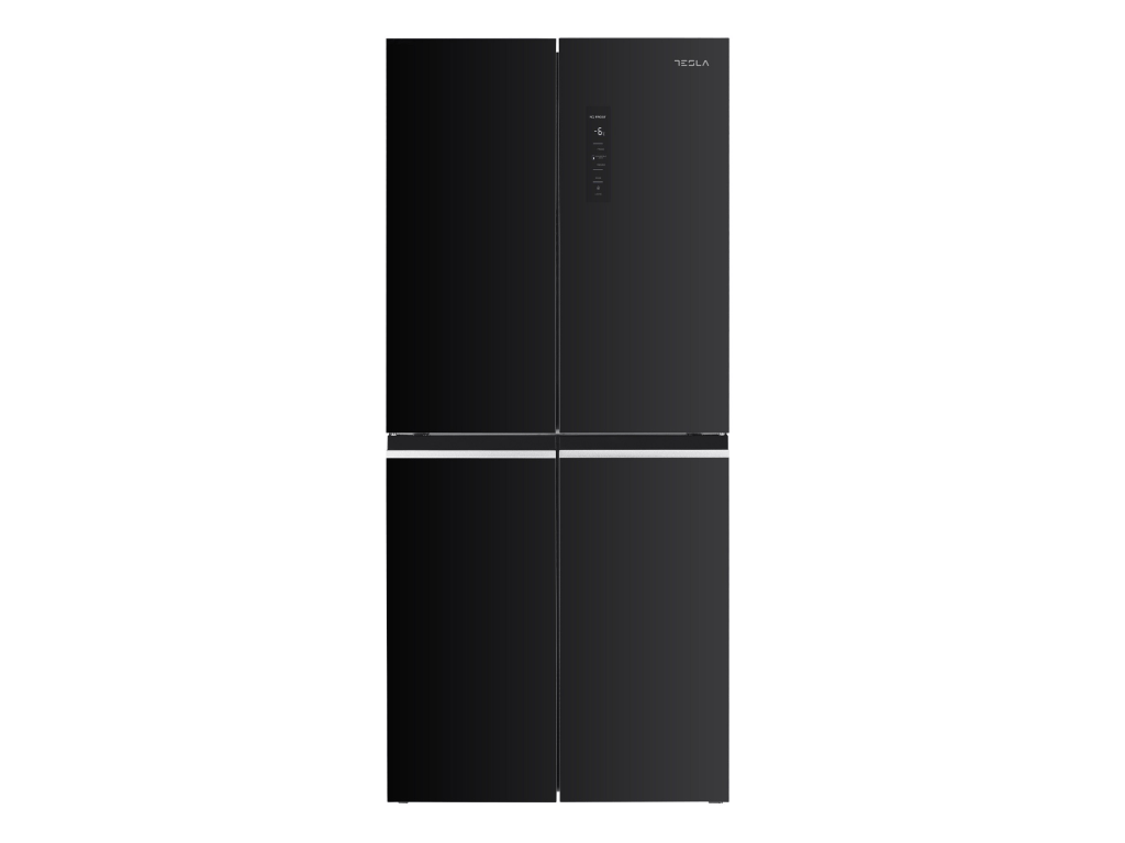 Tesla WG Side by side Frigider Side by Side Tesla RM4700FHBE | 466L, No Frost, Inverter, Sticla Negru, 79.5x73.5x180cm
