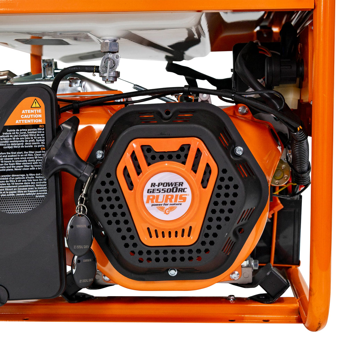 Ruris Generator curent Generator RURIS R-Power GE5500RC | 13 CP, General Engine, Capacitate rezervor 25 L