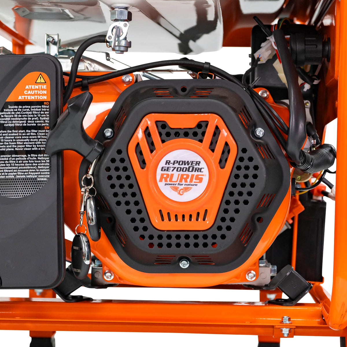 Ruris Generator curent Generator RURIS R-Power GE7000RC | 13 CP, General Engine, Capacitate rezervor 28 l
