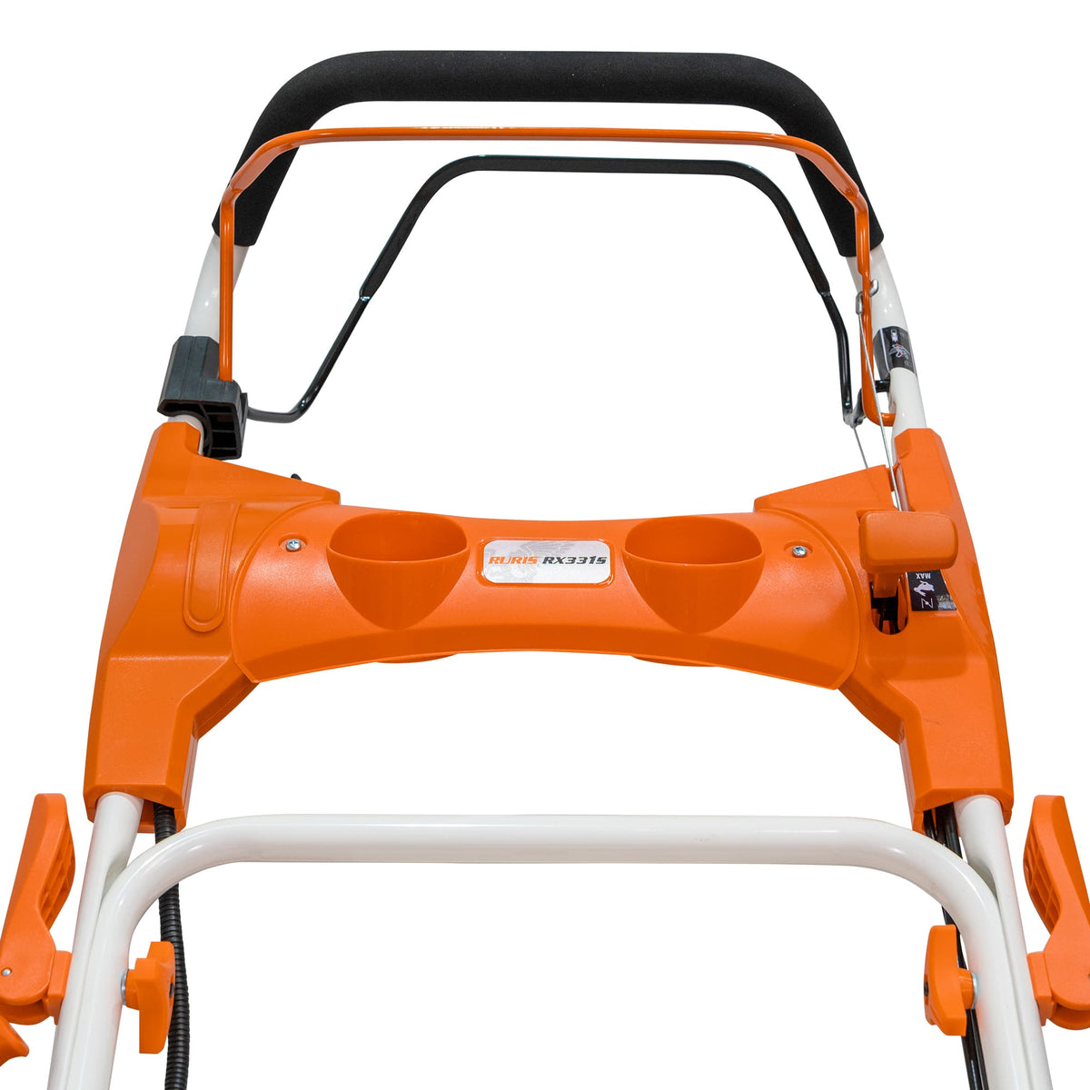 Ruris Masina de tuns gazon Masina de tuns gazon RURIS RX331S | 3.5 CP / 145 cc, 4 timpi, Înălţimea de lucru 25-75 mm