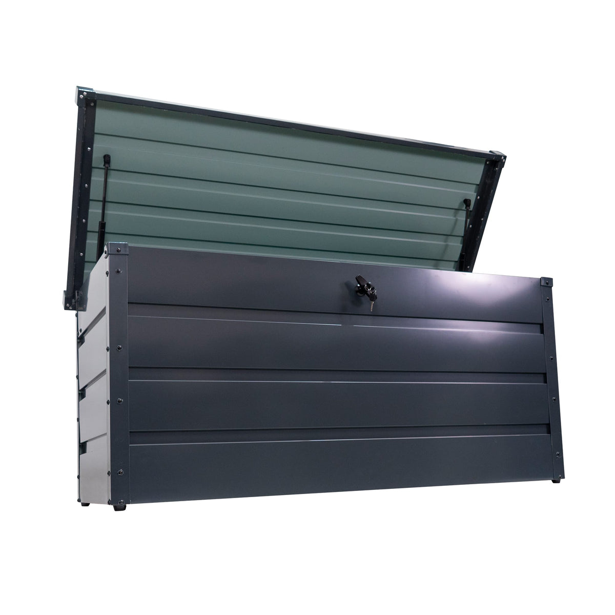 Ruris Cutie depozitare Cutie depozitare RURIS SmartYD 130M | Volum 400 L, Locatie de utilizare Exterior/Interior, Culoare Gri antracit