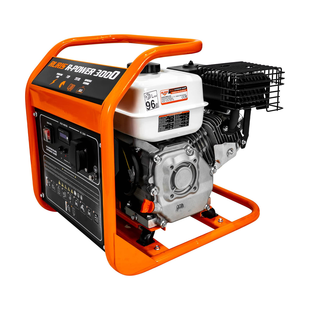 Ruris Generator curent Generator-invertor RURIS R-Power 3000 | 7 CP, General Engine, Capacitate rezervor 4.5 l