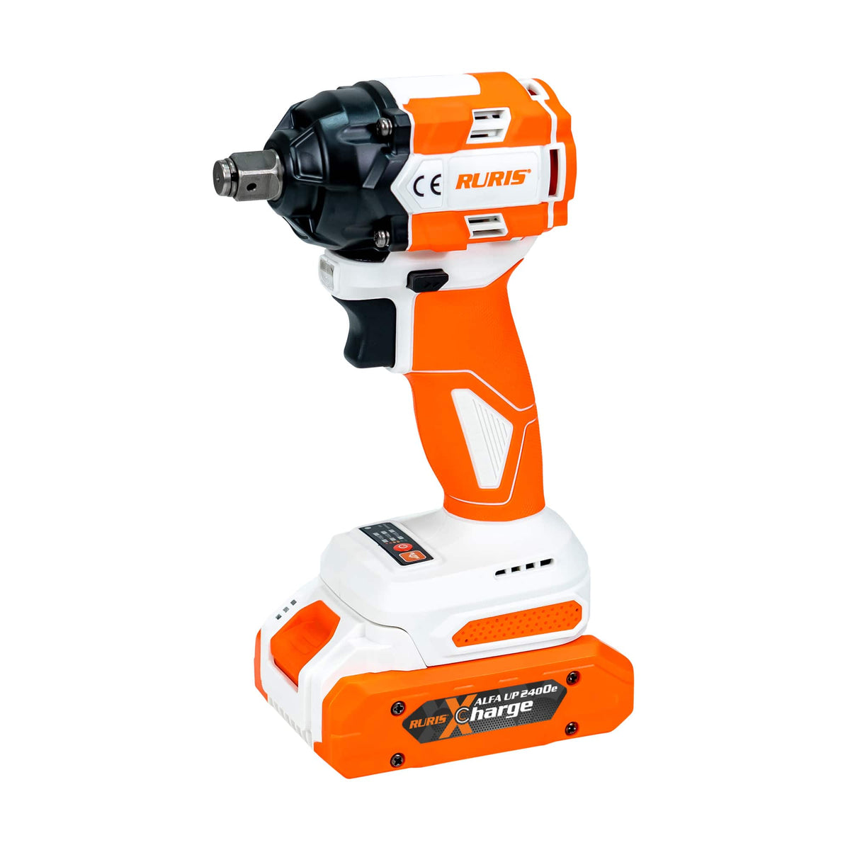Ruris Masina de gaurit si insurubat Masina de insurubat cu impact pe acumulator RURIS RMX3500 POWER ALFA UP (contine acumulator 2400e x-charge)