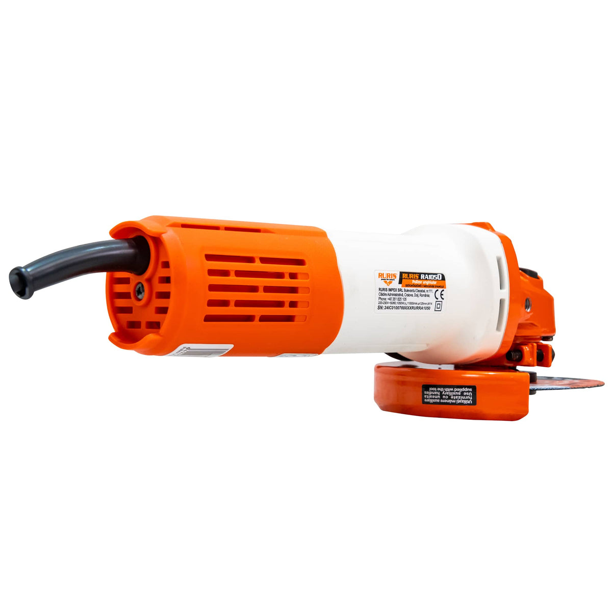 Ruris Polizor unghiular Polizor unghiular RURIS RA1050 | 1050W, Electric, Alimentare 220V-240V- 50Hz
