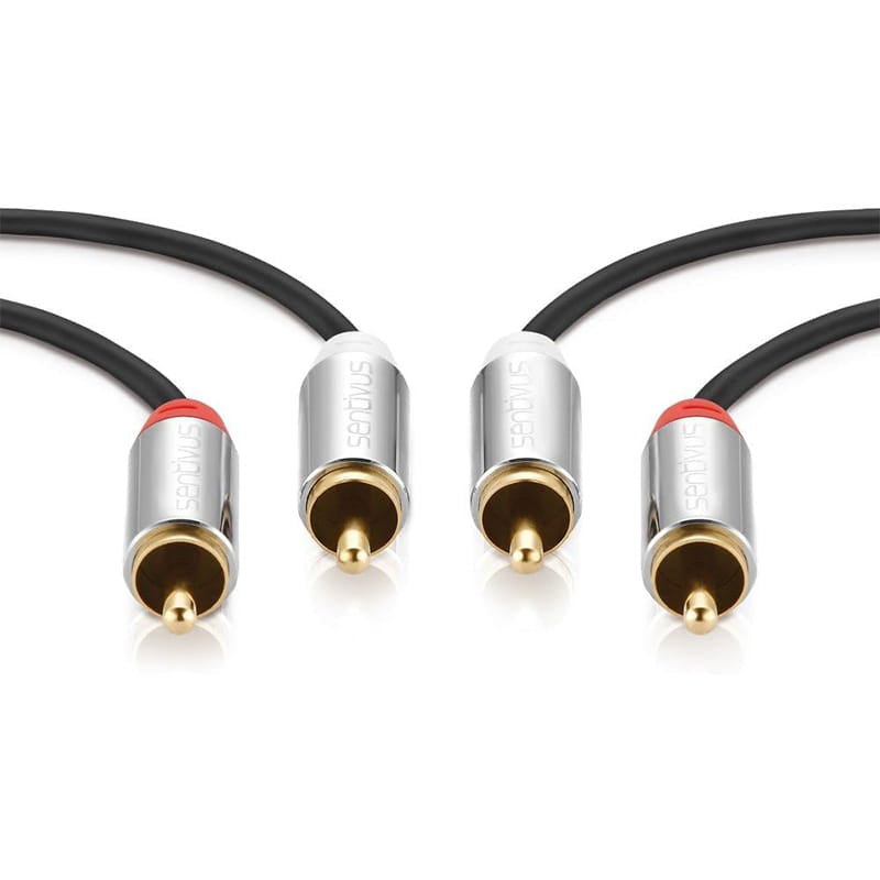 Sentivus CABLU AUDIO 2XRCA TATA - 2XRCA TATA 3.0M SENTIVUS