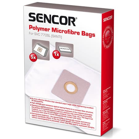 Sencor Accesorii aspirator Set 5 Saci Aspirator Sencor SVC 770 | Compatibil SVC 770