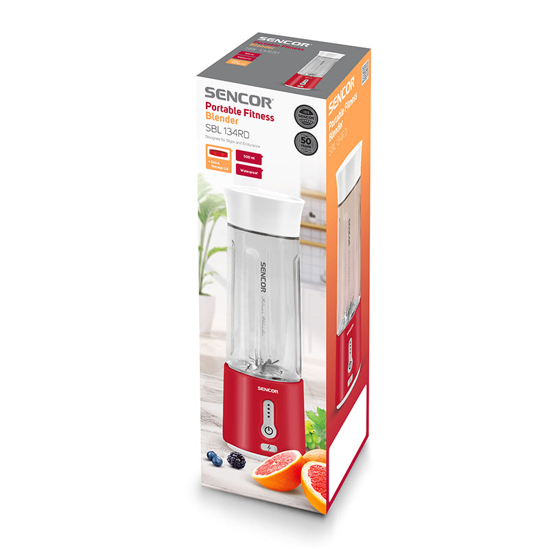 Sencor Blender Blender Sencor SBL134RD | Portabil, 500ml, 150W, Fitness