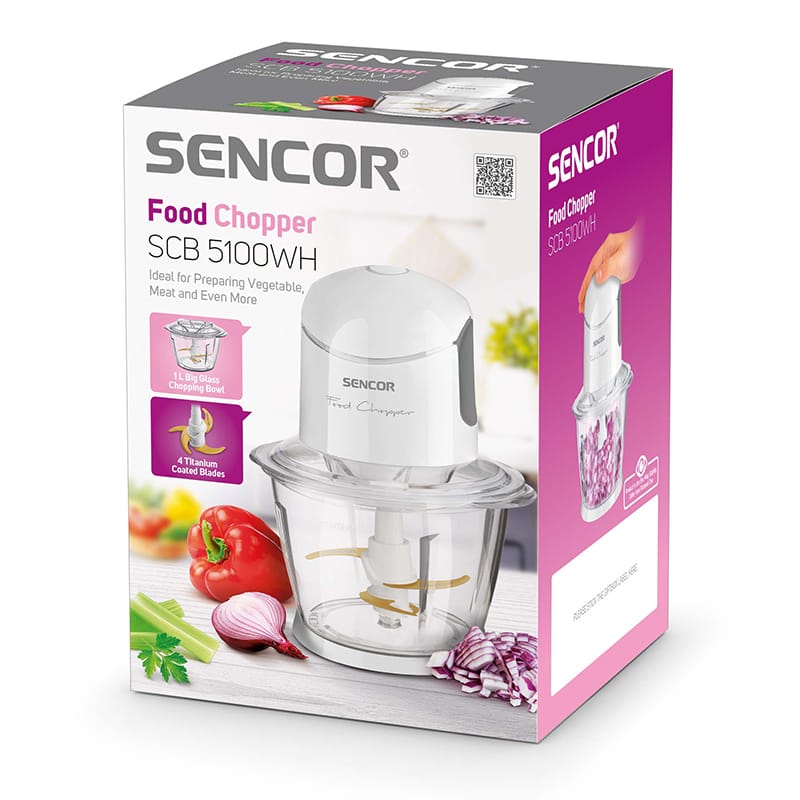 Sencor TOCATOR CHOPPER 800W LAME TITAN SENCOR