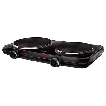 Sencor Plita electrica Plita Electrica Sencor SCP2254BK-E | 2500W, 2 Arzatoare, Negru