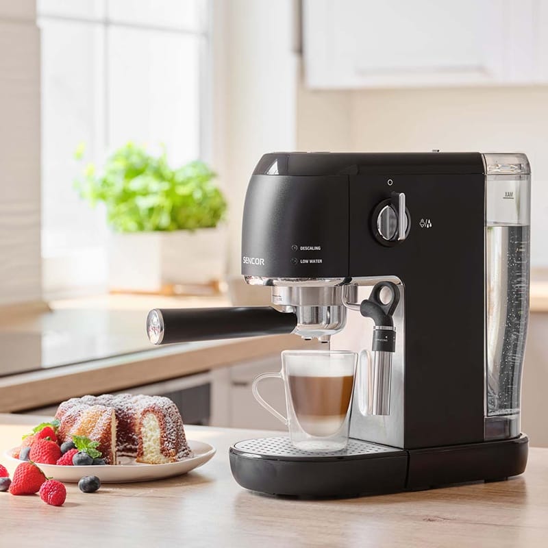 Sencor Espressor manual Espressor Sencor SES4700BK | 1400W, 20 bar, 1.6L