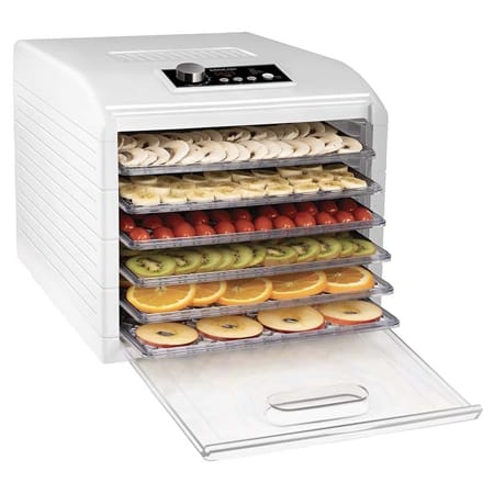 Sencor Deshidrator Deshidrator Alimente Sencor SFD6500WH | 6 Tavi, 250W, Termostat Reglabil
