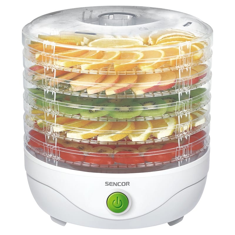 Sencor Deshidrator Deshidrator Alimente Sencor SFD750WH | 5 Tavi, 250W