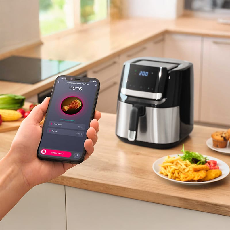 Sencor FRITEUZA SMART DIGITAL AIRFRYER 6.5L 1600W SENCOR