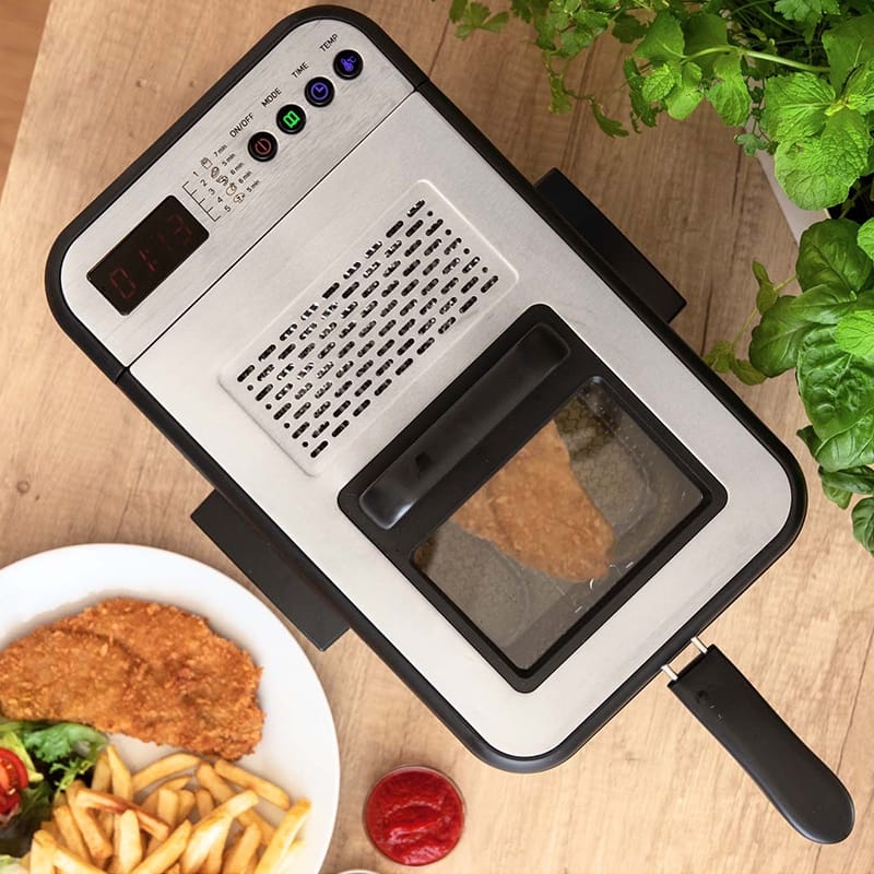 Sencor Air Fryer Friteuza cu aer Sencor SFR8200SS | 3.2L, 2200W, 5 Programe