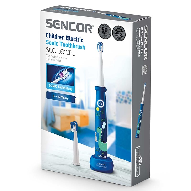 Sencor Periuta de dinti Periuta de Dinti Electrica Sencor SOC0910BL | Copii, Sonica, Albastra