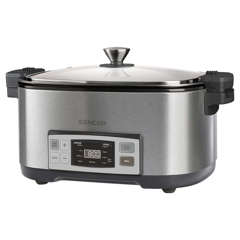 Sencor Multicooker Slow Cooker Sencor SPR5500SS | 6L, 320W, Digital, Inox