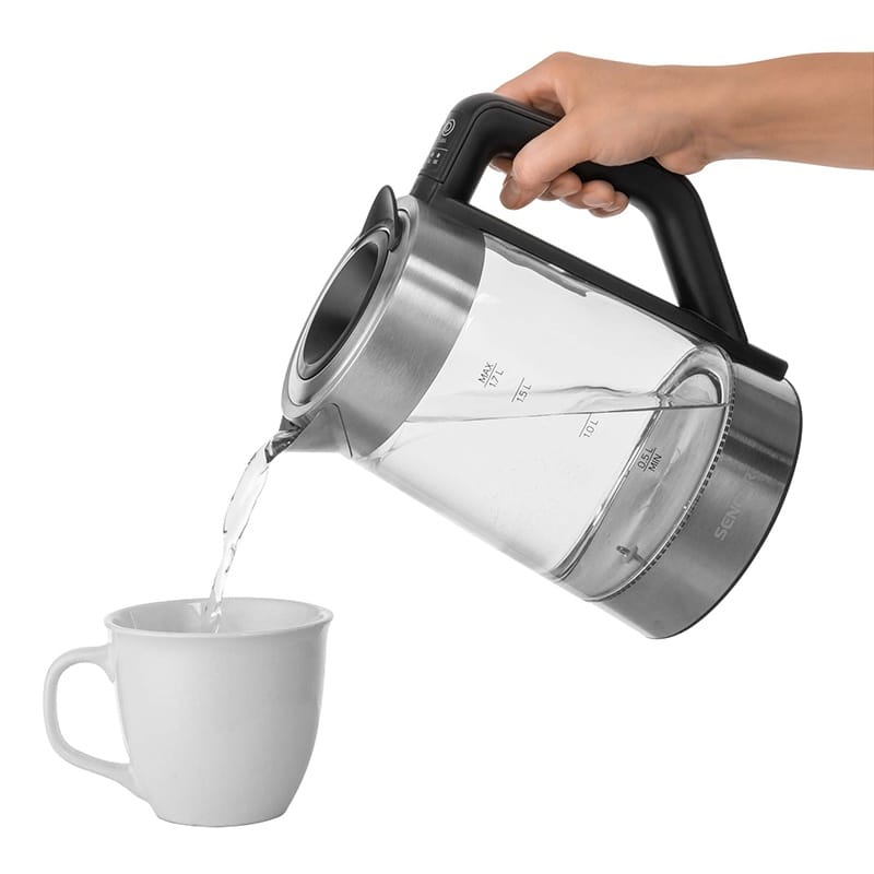 Sencor Fierbator Fierbator Electric Sencor SWK1795SS | 1.7L, 2200W, Sticla