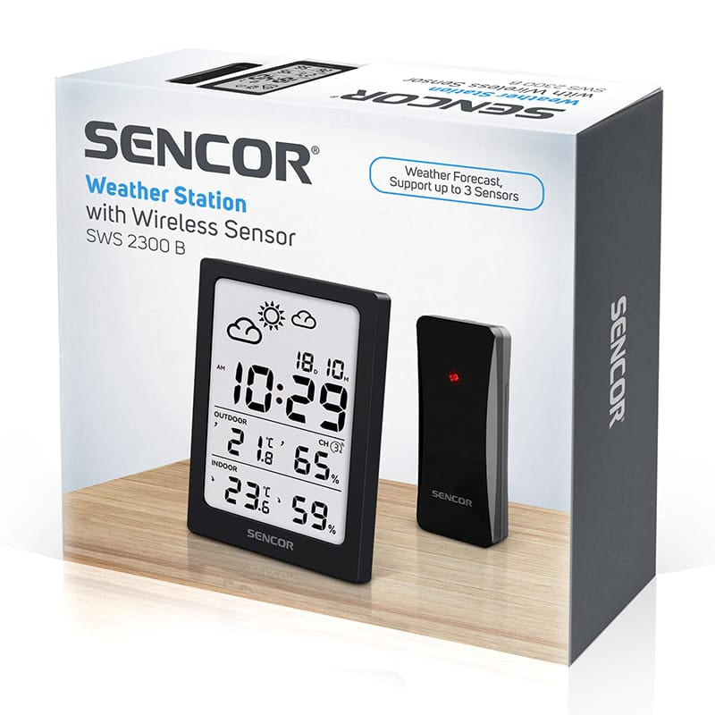 Sencor STATIE METEO WIRELESS SWS 2300 B SENCOR