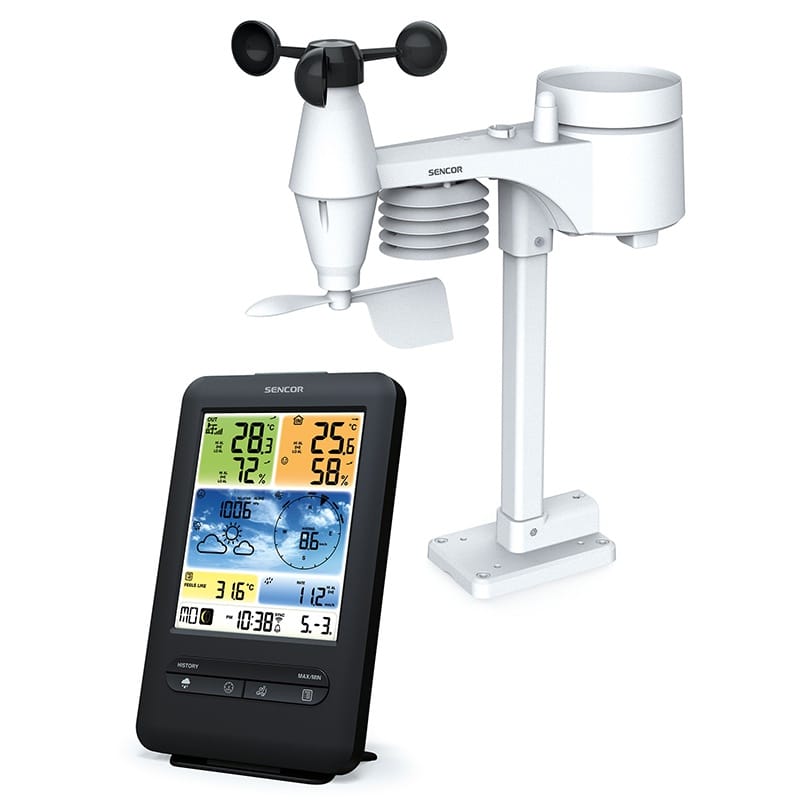 Sencor STATIE METEO PROFESIONALA WIFI SWS 9898 SENC