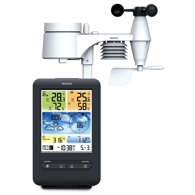 Sencor STATIE METEO PROFESIONALA WIFI SWS 9898 SENC