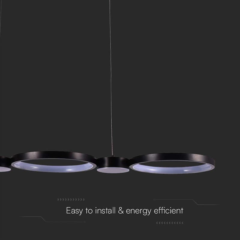 V-Tac Candelabru LED Candelabru LED V-Tac 38W 4000K Alb Neutru, Negru, 95x100 cm, IP20