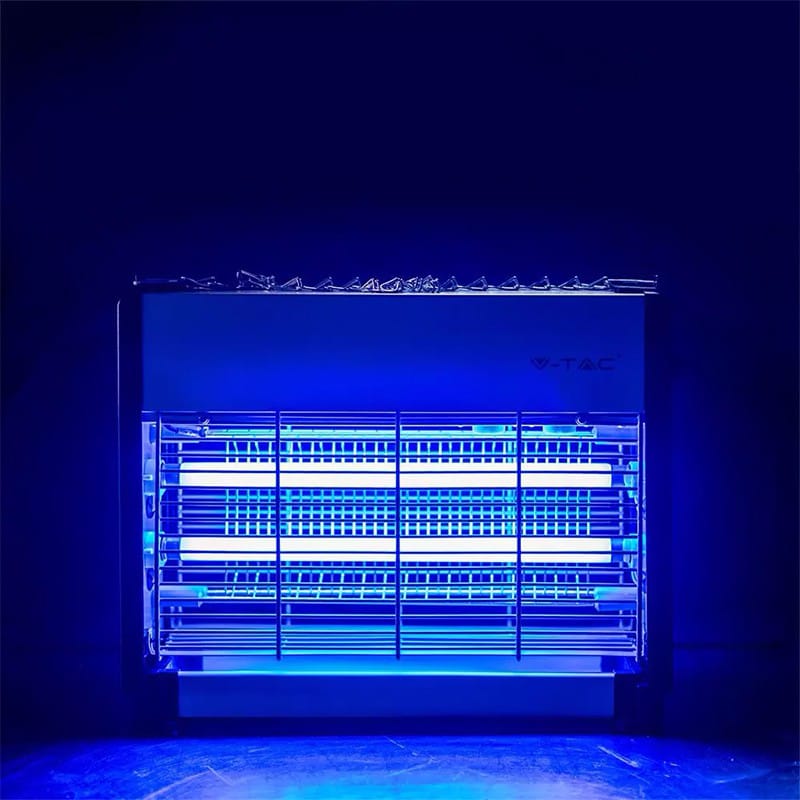 V-Tac APARAT ANTI-INSECTE CU LUMINA UV 2X10W