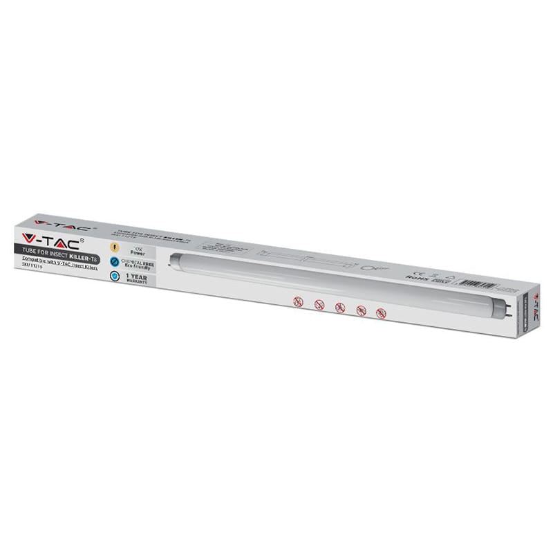 V-Tac REZERVA TUB T8 UV ANTI-INSECTE 10W 15X345MM