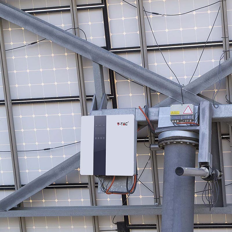 V-Tac Invertor Solar Hibrid V-Tac 3.6 kW Monofazat On-Grid/Off-Grid IP65, MPPT 125–500 V, PV max. 550 V