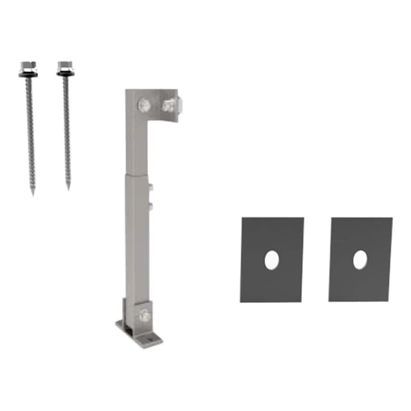 V-Tac Picior spate reglabil V-Tac 420/415 mm, unghi 10–15° pentru panou fotovoltaic, seria 700 (VT-545/VT-450)