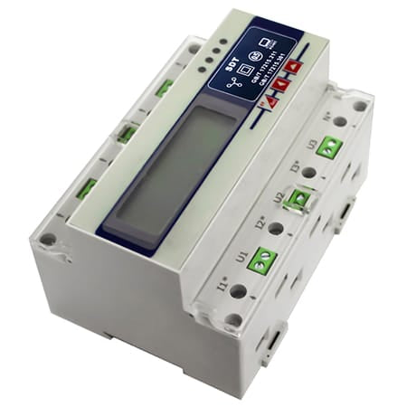 V-Tac Contor Smart Trifazat V-Tac pentru Monitorizare Consum Energie, Accesoriu Panouri Fotovoltaice