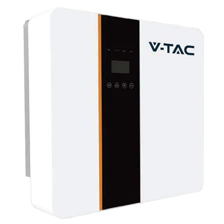 V-Tac Invertor Solar Hibrid V-Tac 5kW Monofazat On-Grid/Off-Grid IP65, Compatibil Baterii Plumb-Acid/Litiu-ion, BMS Inteligent