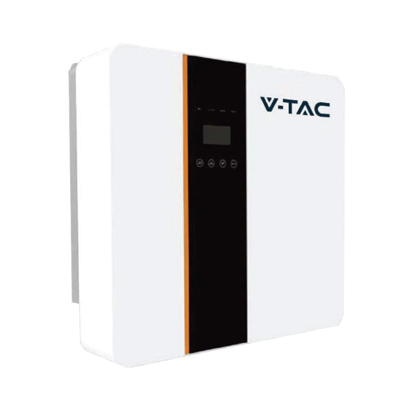 V-Tac Invertor Solar Hibrid V-Tac 5kW Monofazat On-Grid/Off-Grid IP65, Compatibil Baterii Plumb-Acid/Litiu-ion, BMS Inteligent