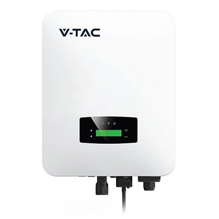 V-Tac Invertor Solar Hibrid V-Tac 6 kW Monofazat On Grid/Off Grid, Compatibil Baterii Plumb-Acid/Litiu-Ion, IP20