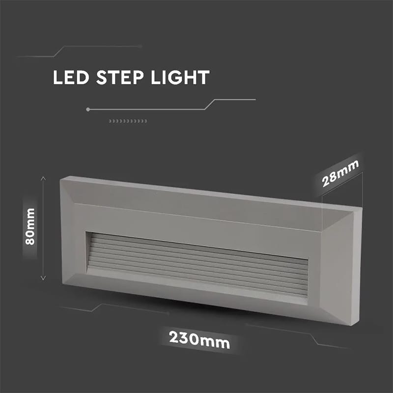 V-Tac Corp iluminat CORP ILUMINAT LED PENTRU SCARI 3W 4000K ALB NEUTRU