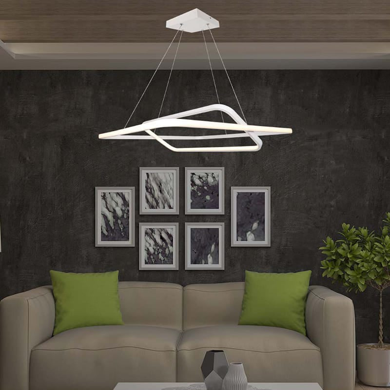 V-Tac Candelabru LED Candelabru LED V-Tac dimabil 50W, 3000K alb cald, 5150 lm, alb, 60x60x120 cm, IP20