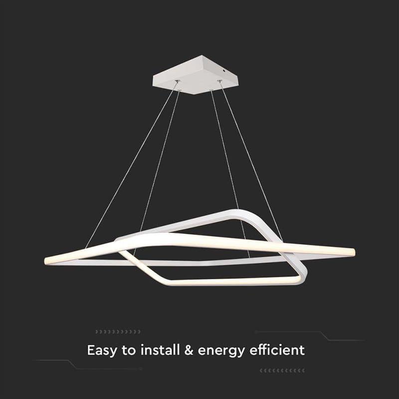 V-Tac Candelabru LED Candelabru LED V-Tac 50W Dimabil 4000K, 5150 lm, 60x60x120 cm, Alb, IP20