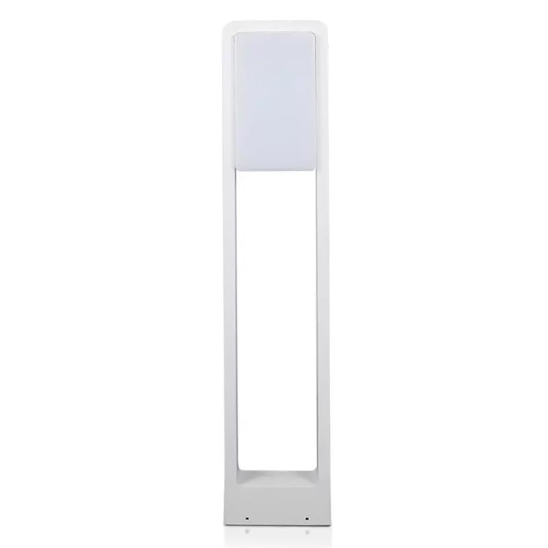 V-Tac Lampă LED exterior/grădină V-Tac 10W, IP65, 6400K alb rece, 900 lm, carcasă aluminiu, alb