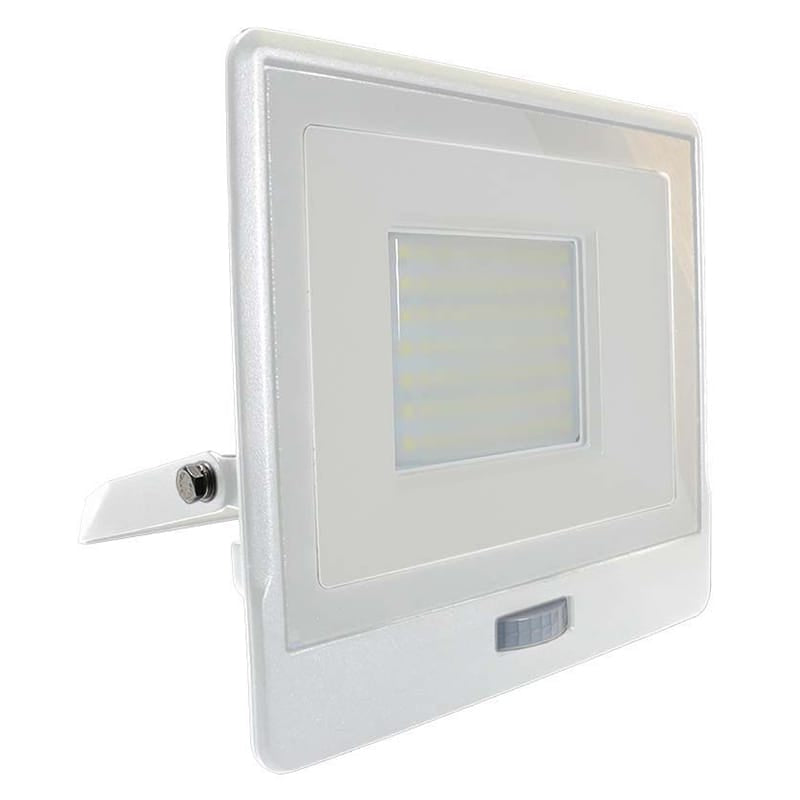 V-Tac Reflector LED REFLECTOR LED SMD 50W 4000K IP65 CU SENZOR MISCARE - ALB