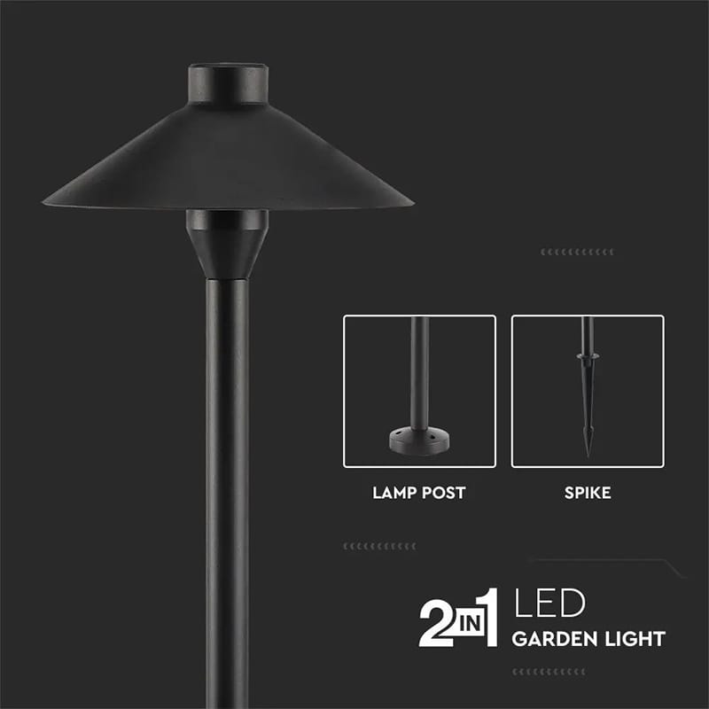 V-Tac Lampa LED LAMPA LED 7W EXTERIOR TIP STALP/TARUS IP65 6400K