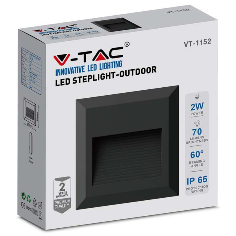 V-Tac Corp iluminat CORP ILUMINAT LED PENTRU SCARI 2W 4000K ALB NEUTRU