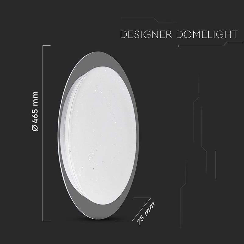 V-Tac APLICA LED 40W 3IN1 DIMABIL CU TELECOMANDA
