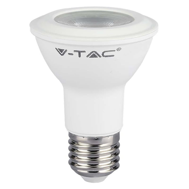 V-Tac Bec LED BEC LED 5.8W PAR20 E27 4000K ALB NEUTRU