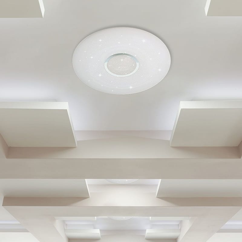 V-Tac Aplica LED V-Tac 60W 3in1 Rotunda Dimabila cu Telecomanda, 6000 lm, Alb, Ø493 mm
