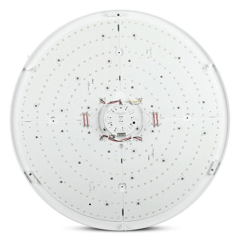 V-Tac Aplica LED V-Tac 72W Rotundă 3in1 Dimabilă cu Telecomandă, 7200 lm, Alb, 670 mm