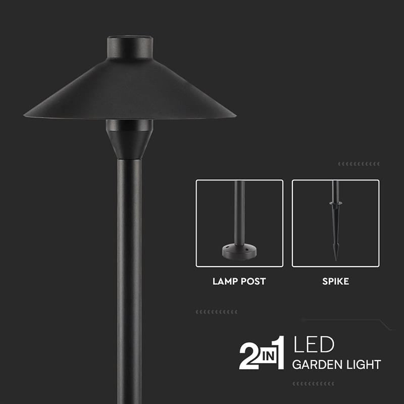 V-Tac Lampa LED LAMPA LED 7W EXTERIOR TIP STALP/TARUS IP65 3000K
