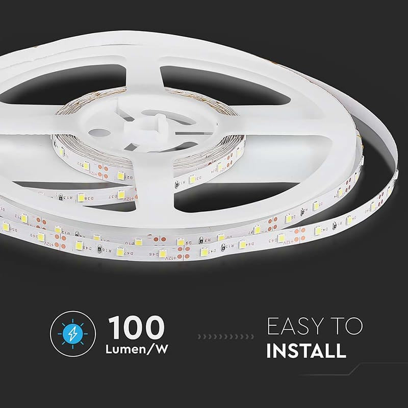 V-Tac Banda LED BANDA LED SMD3528 60LED/M 4000K IP20 5M